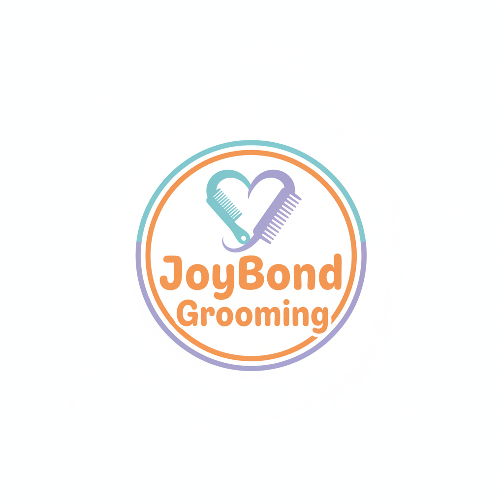 give me a name logo whit Transform Grooming into a Joyful Bonding Experience